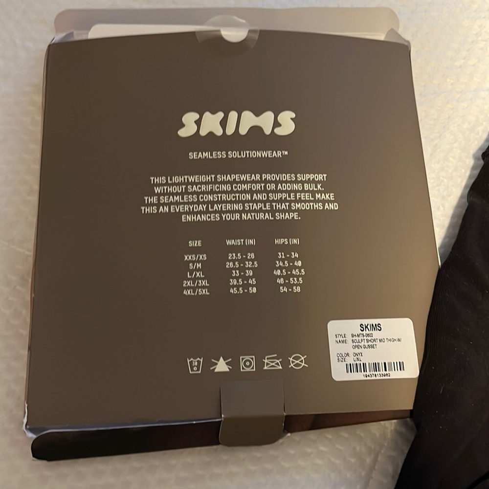 New SKIMS shapewear.